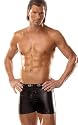 Zakk Black Rubber Look Boxer Briefs!
