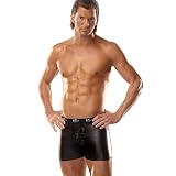 Zakk Black Rubber Look Boxer Briefs!