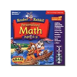Reader Rabbit Math Adventure Ages 6-9  (Jewel Case)