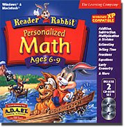 Reader Rabbit Math Adventure Ages 6-9 (Jewel Case)