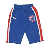 MLB Chicago Cubs Walking Bear Baby / Infant Comfortable Fit Mesh Lined Track Pants with Embroidered Logo - Blue (Size: 18)