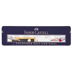 Faber-Castel 113206 - Heft- und Tafelstifte GOLDFABER, 6 St�ck in Metalldose
