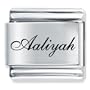 Edwardian Script Font Name Aaliyah Gift Laser Italian Charm