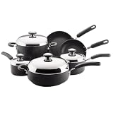 Circulon Total 10-Piece Nonstick Hard-Anodized Cookware Set by Circulon