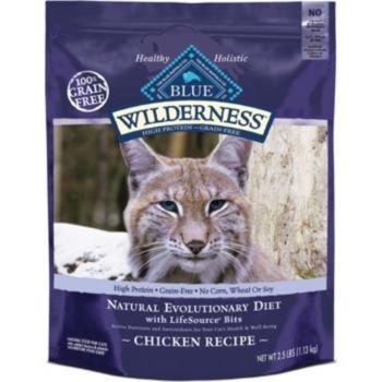 Blue Buffalo Wilderness Chicken with Sweet Potatoes Adult Dry Cat Food, 6-Pound Bag