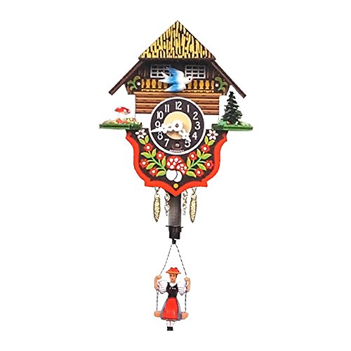 Alexander Taron Home Seasonal Décorative Accessories Engstler Key Wound Clock – Mini Size – 5″H x 4.25″W x 3.5″D