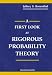 A First Look at Rigorous Probability Theory