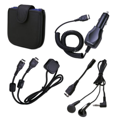 Childrens Toyshop  Video Games : GBA SP Travel Pack - Carry Pouch, Earphones, Earphone Adaptor, In-Car Adaptor, Link Cable