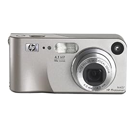 HP Photosmart M407 4MP Digital Camera with 3x Optical Zoom by HP