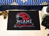 Miami of Ohio Starter 20x30 Floor Mat (Rug) - Miami (Ohio) RedHawks NCAA College Athletics