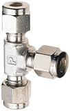 Parker 316 Stainless Steel Compression Fittings Union Tee 1/4 Tube