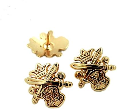 Mens Crown pole brooches(3pcs/pack)