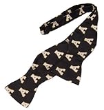 Appalachian St. hand tied Bowtie - Appalachian State hand tied Bowtie with Block A logo