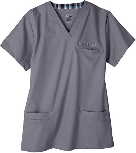 Iguana Med Mens 7400 Icon Scrub Top City Slate 2XL
