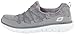 Skechers Sport Women's Asset Play Fashion Sneaker,Grey,9 M US