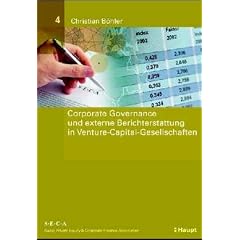 Corporate Governance und externe Berichterstattung in Venture-Capital-Gesellschaften