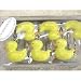Yellow Ducky Hand-Painted Resin Shower Curtain Hooks