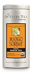 Octavia Tea Mango Sorbet (Organic White Tea), 1.76-Ounce Tin