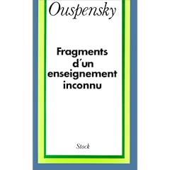 Fragments d'un enseignement inconnu