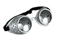 Silver Aviator Goggles