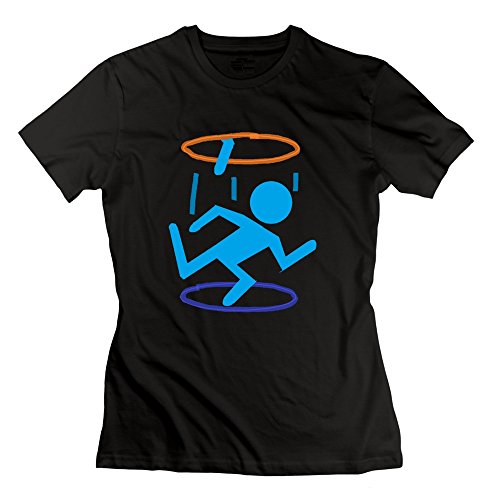 ZhiXiong Women's Short Sleeve Portal 2 T-shirts