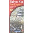 Highway Map New England by Travel Maps