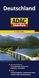 ADAC L&auml;nderKarte Deutschland 1 : 650 000: Register: Legende, Zufahrtskarten, Citypl&auml;ne, Autokennzeichen, Ortsregister mit Postleitzahlen - Karte: .. - Nationalparks, landschaftlich sch&ouml;ne Strecken - ADAC Kartografie