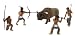Woodland Scenics Scene-A-Rama Scene Setters Native American Hunt_s-1