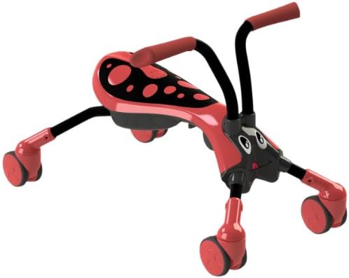 Scramblebug 4 Wheel Push/Scoot Ride-On Color: Red/Black Beetle