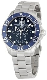 Tag Heuer Men s CAN1011BA0821 Aquaracer Blue Dial Watch