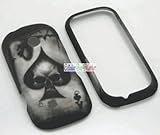 LG Cosmos2 Cosmos 2 vn251 Accessory - Ace of Spade Skull Design Protective  ....