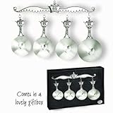 IMAGE OF Metal Measuring Cups with Rack - Queen of the Kitchen - by Ganz