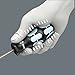 Wera 05032007001 Kraftform Stainless 3334 Stainless Steel Slotted Screwdriver, Lasertip, 10mm Head, 8