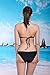 Polovi Women Swimsuit Bathing Suit Sexy Hot High Neck Knitting Bikini Set 16006BK0