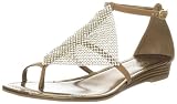 Fergie Womens Text Wedge Sandal Sandals