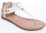 City Classified Yoana T-Strap Sandal Flat