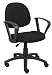 Boss Delubye Posture Task Chair with Loop Arms, Black