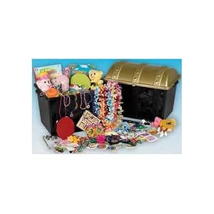 Sturdy Plastic Treasure Chest Box 19W x 14 high x 13 Deep (1 PKG)
