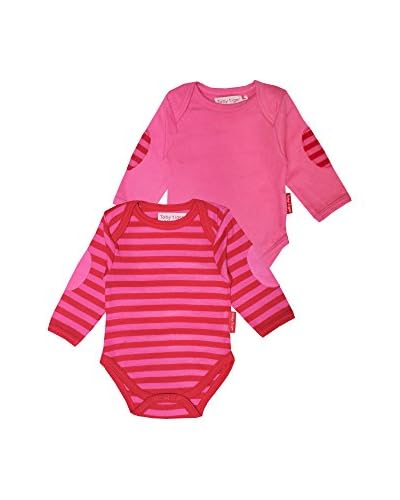 Toby Tiger 2tlg. Set Dessous Bodies Lsbgpink rosa 3-6 Monate (62/68 cm)