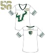 South Florida Usf - Away Jersey Nightshirt Tunic