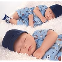 Lil' Sport, 19-Inch Collectible Real Lifelike Baby Doll (Artist: Sherri Williams) By Paradise Galleries Dolls