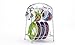 Romero Britto Espresso Cups and Saucer with Stand Set of 4 Heart Pattern