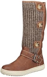s.Oliver Casual 5-5-25607-29, Damen Fashion Stiefel, Braun (MUSCAT 311), EU 41