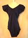 Navy Blue Leotard Short Sleeve Adult SMALL