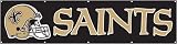 New Orleans Saints 8 Foot Applique and Embroidered Banner NFL Football Fan Shop Sports Team Merchandise