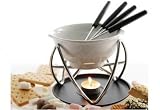 Schoko-Fondue 8tlg Keramik wss