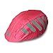 BTR High Visibility Pink Universal Size Bike/Bicycle Waterproof Helmet Cover with Reflective Stripes - One Size Fits All