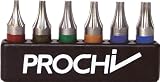 PROCHI(プロチ) PRC-TXSET-25 6本組ヘクスローブビット ショート