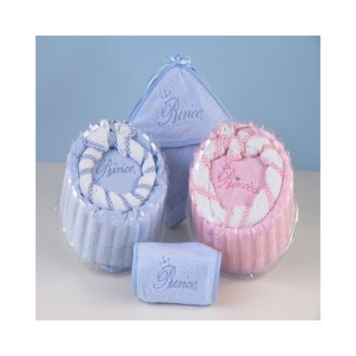 Silly Phillie Baby Princess Towel Cake Gift Set