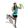 Retro Flapper Costume - Adult (Up to 14)